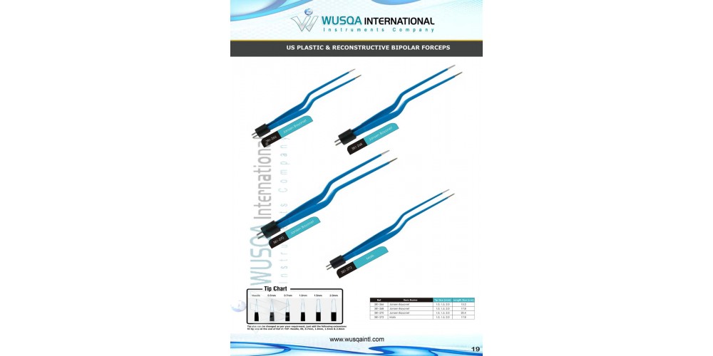 US Bipolar Forceps